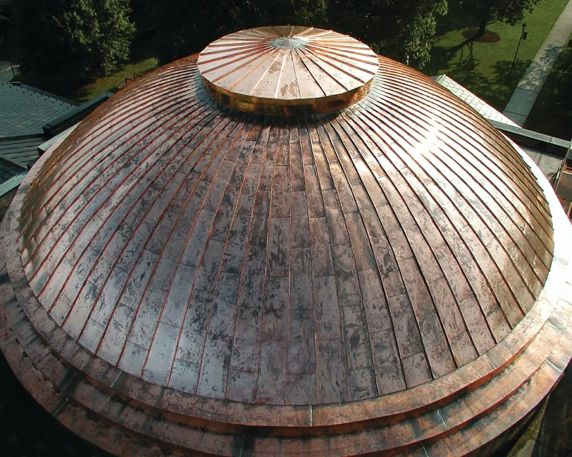 Craftsman Roofing crew installing a new roof in El Pueblo